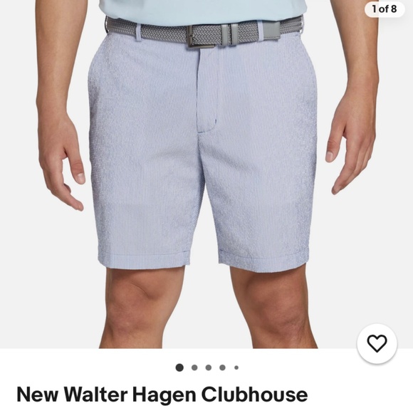 NWT Walter Hagen Men’s Shorts 9” Inseam Sz 32 - Picture 9 of 11
